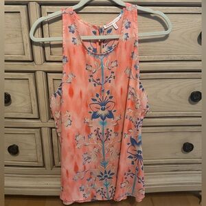 Floral dress tank